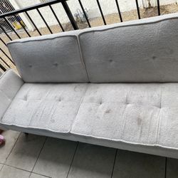 White Couch /bed