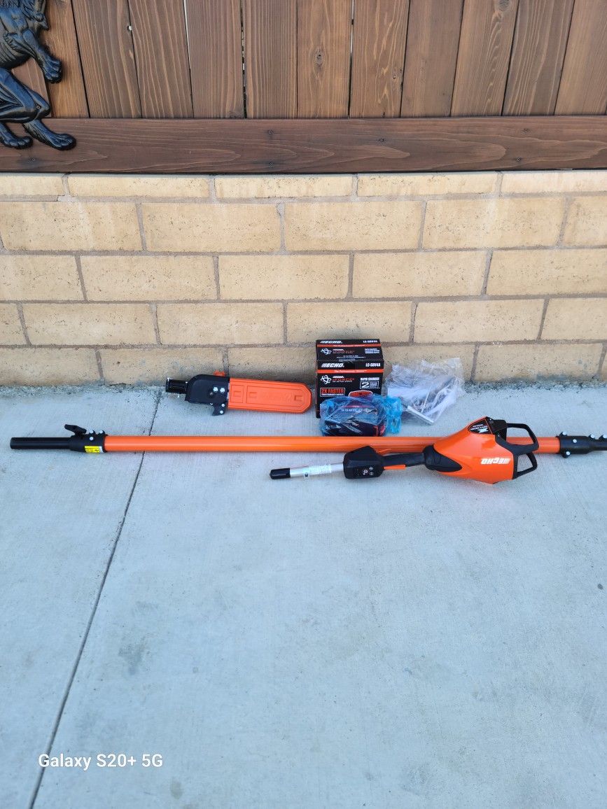 Echo Eforce 10-in 56v Xseries Cordless Battery 12ft Telescopic Shaft Power Pole Saw 