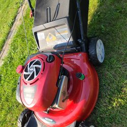 Heavy duty lawn mower.