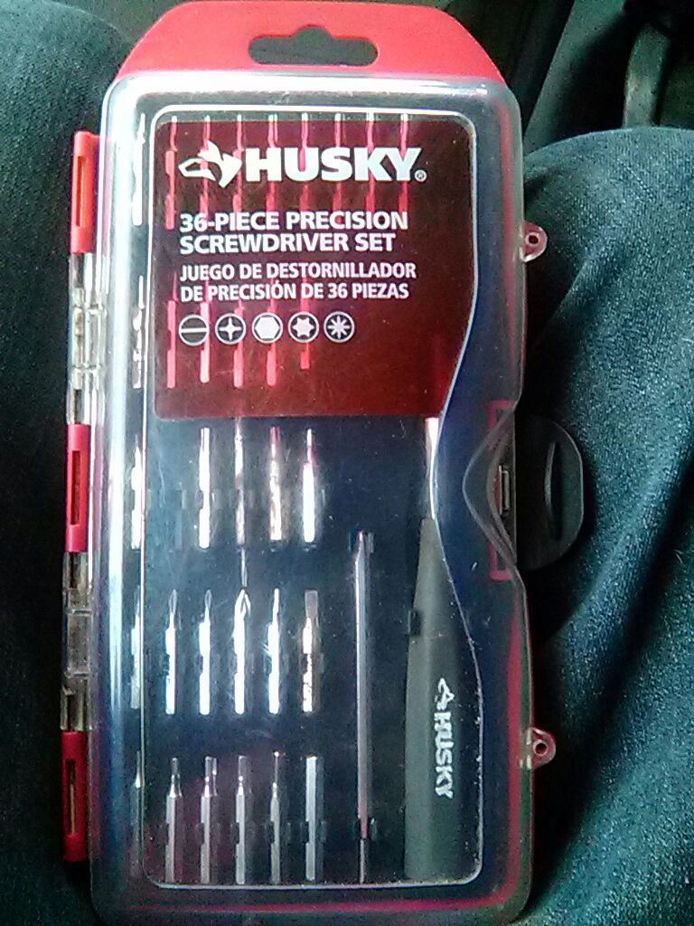 Husky 36-piece precision screwdriver set