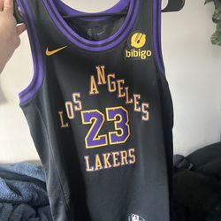 LeBron James Swingman City Edition Lakers Jersey