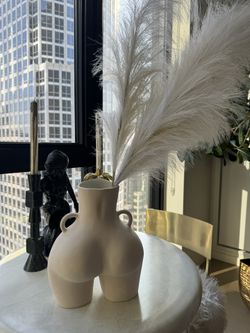 Anissa Kermiche Speckled Beige Vase