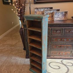 Southwest Style 7 Shelf Cabinet