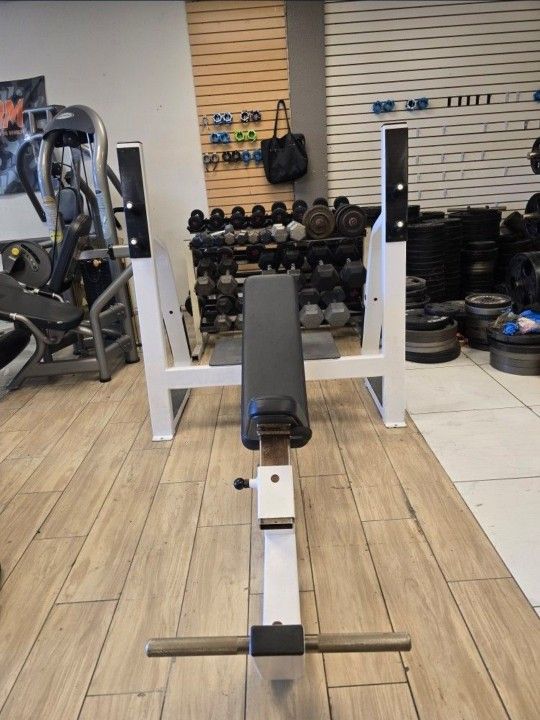 Icarian Incline Commercial Grade Bench Press Gym Equipment Exercise Fitness Weight