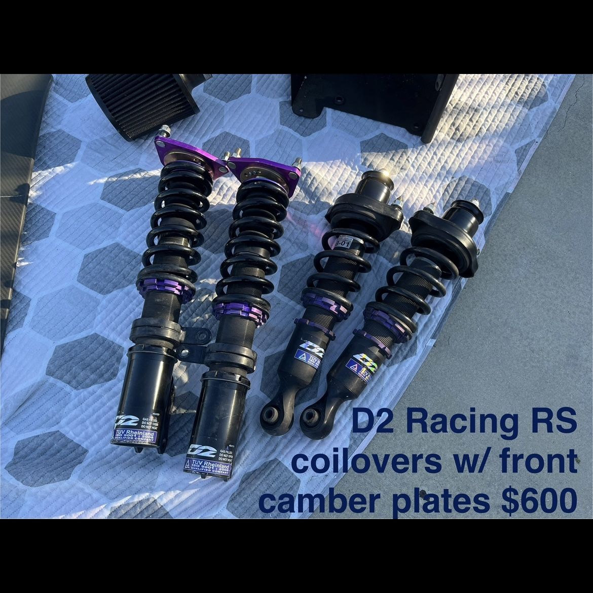 Mitsubishi D2 Racing Coilovers