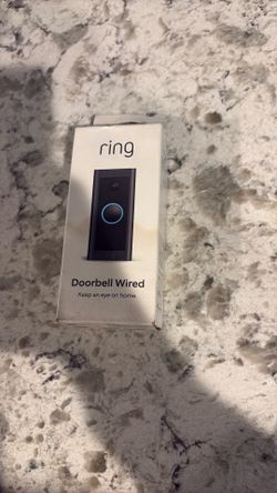 Brand new wired ring cam