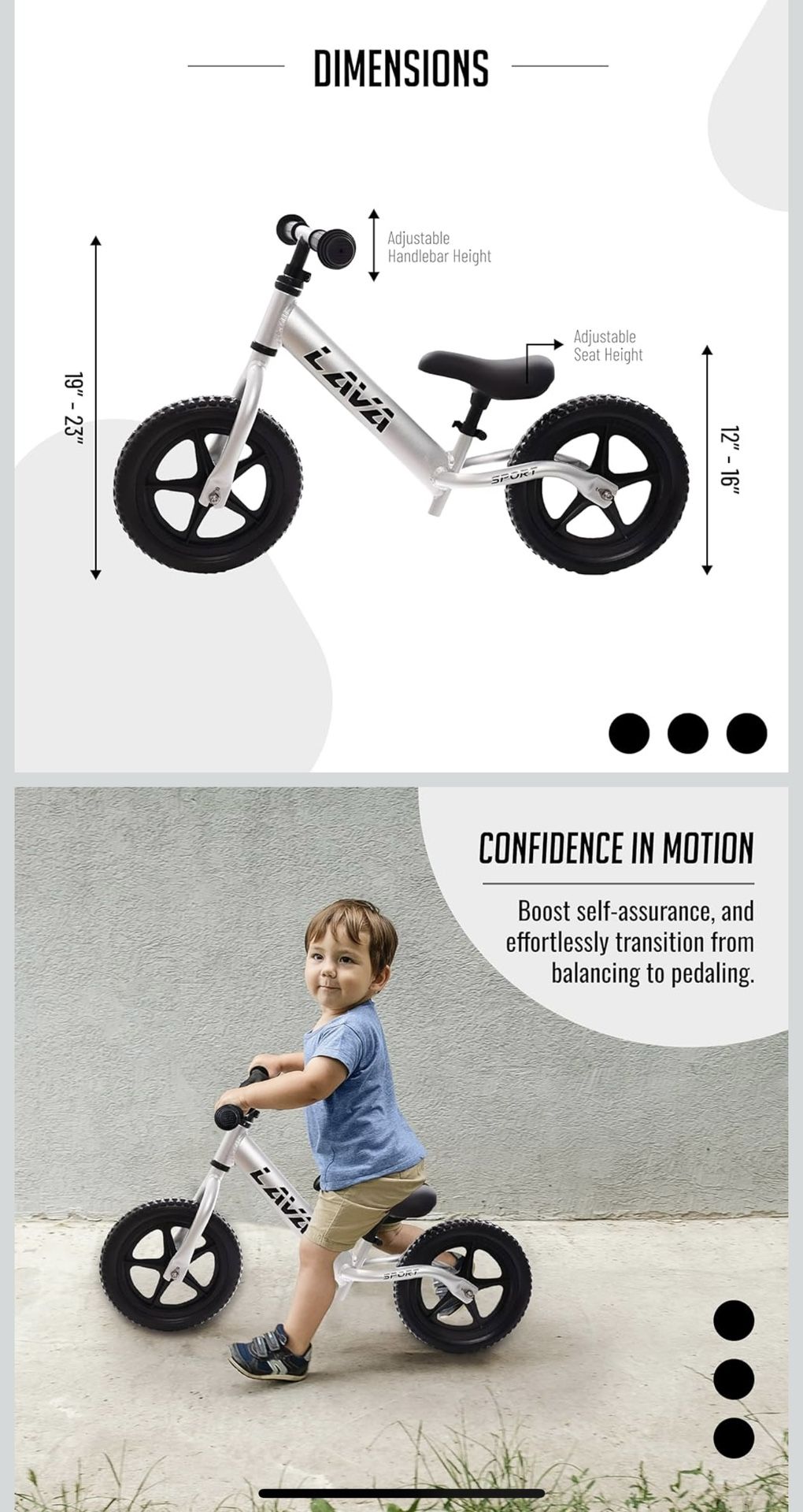 Balance Bike - Lightweight Aluminium