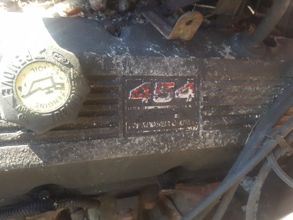 1992 Chevy Silverado 3500 Engine and Transmission complete 7.4L for
