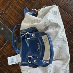 Coach Ashley Dotted Op Art Satchel bag