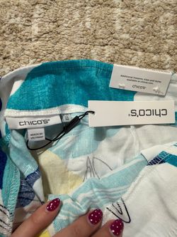 Chico's Printed Pants Size 2.5R (US 14R)