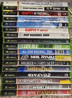 Original Xbox Video Games for trade