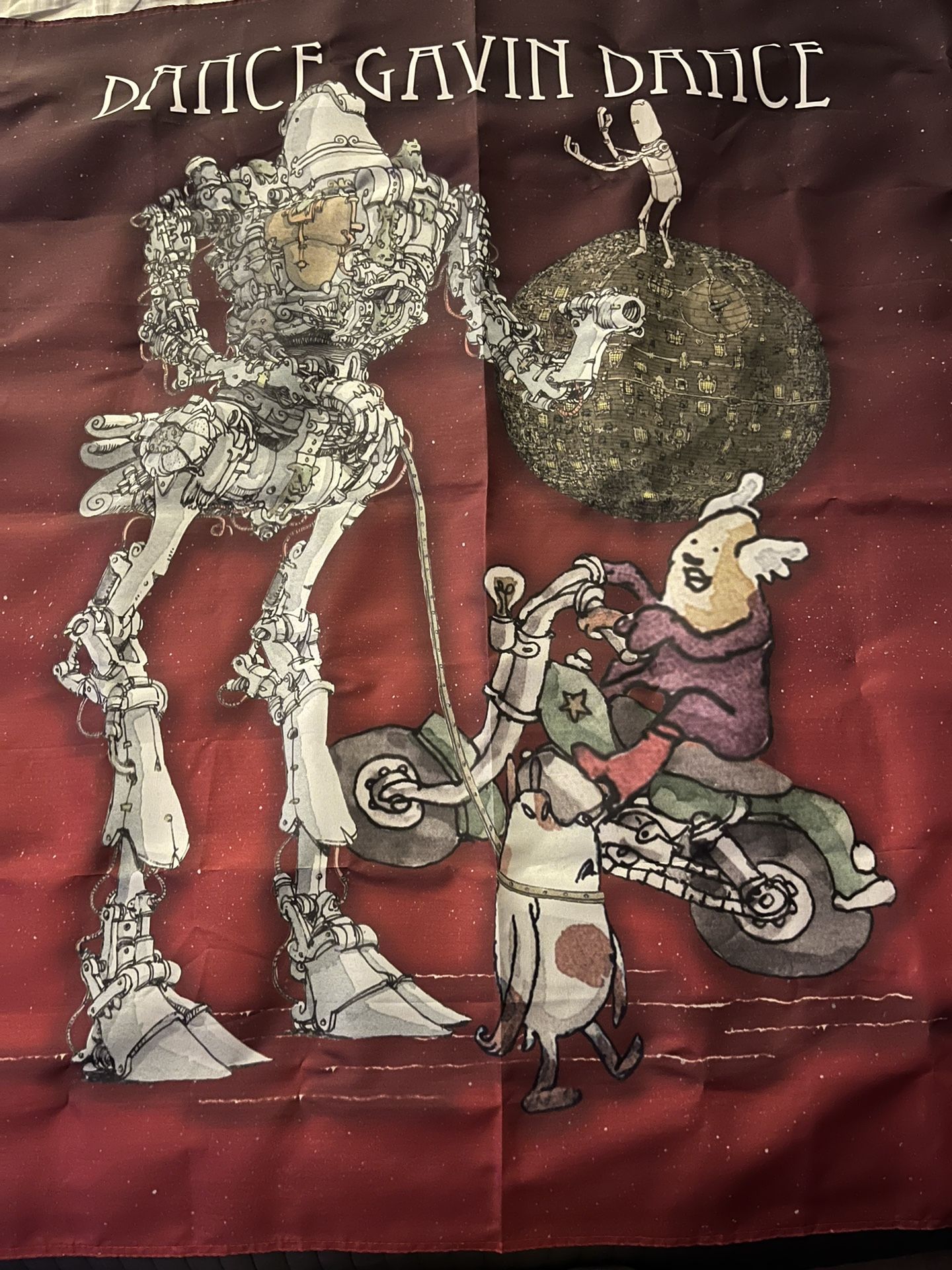 Dance Gavin Dance Tapestry Wall Flag