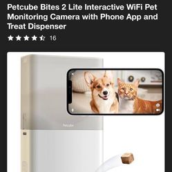 Pet Treat Dispenser W/ Camera 