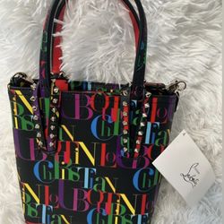 Christian Louboutin Cabata Mini Logo North-South Crossbody bag Retail $1090 NWT