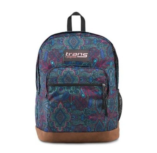 Trans by JanSport 17″ Super Cool Backpack – Peacock