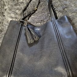 Kate Spade large leather tote With Tassel