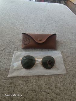 Ray Ban Round Metal Gold Frame