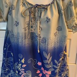 Brand New Short Sleeve Blouse SIZE L