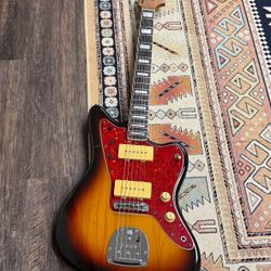 1992 Fender JM-66 Jazzmaster MIJ w/ Roasted Block Neck