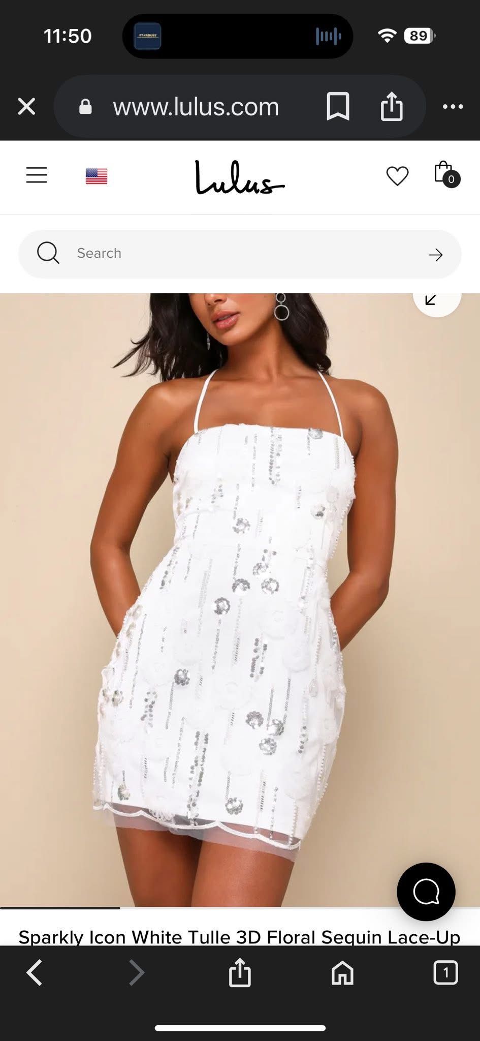 XS Lulu’s Sequin Dress 