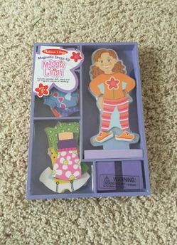 Melissa & Doug Dress up Doll
