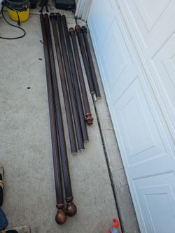 Will Take Best Offers Not Free for window set Of 8 solid Wood
