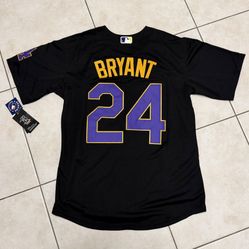 Nike Dodgers Kobe Bryant 8/24 Black Mamba Jersey – RARE