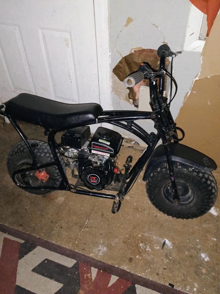 Gas Powered  Motorbike 