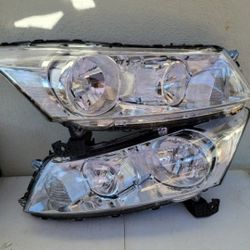 08-12 Honda Accord Headlights Luces Micas Calaveras Faros Faroles Focos 
