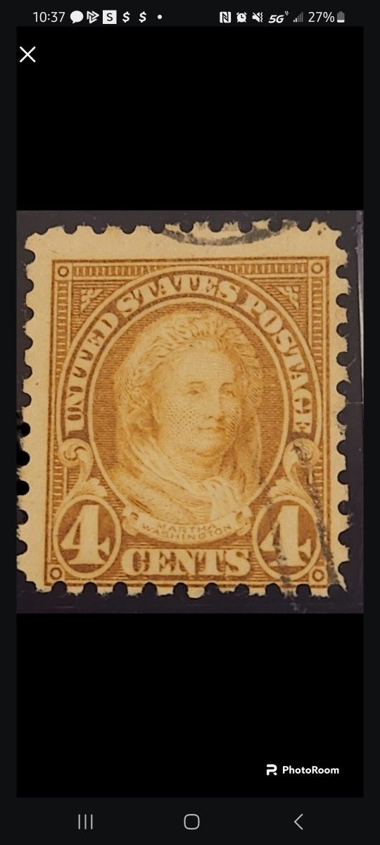 1922 to 1925 Martha Washington stamp