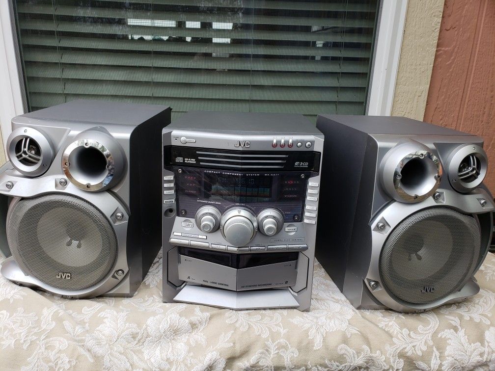 JVC stereo system