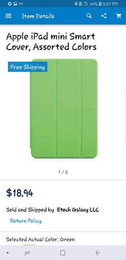 Apple ipad mini smart cover