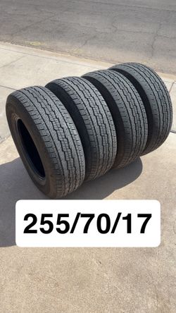 (4)255/70/17 Grabber General HTS