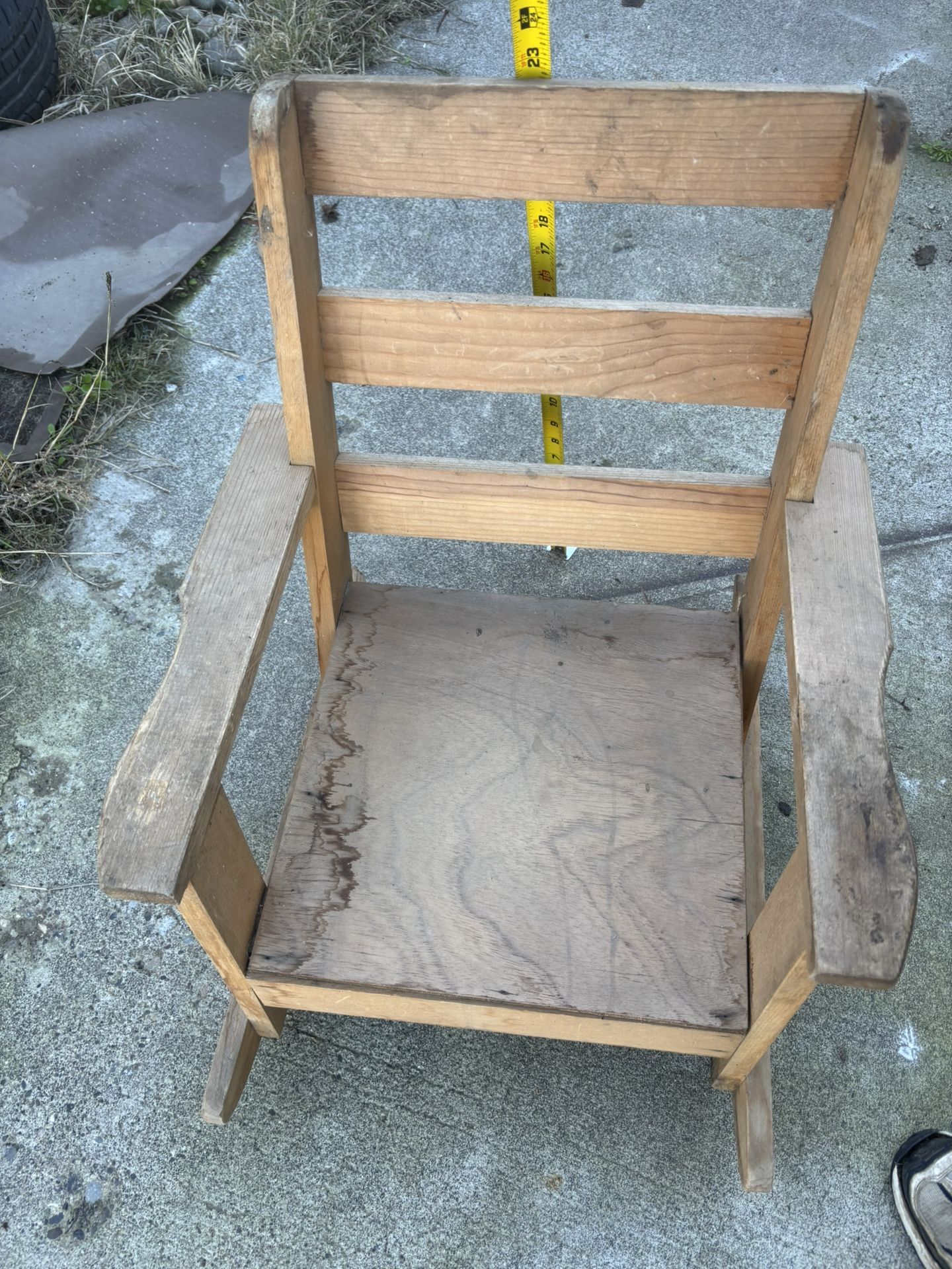 Child’s Wood Rocking Chair