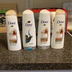 Dove Shampoo & Conditioner-4 Items!($15.88+ Value)