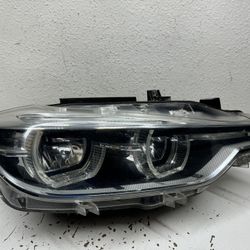 2016-2019 BMW 3 Series Headlight LED W/O AFS Right Side Complete OEM