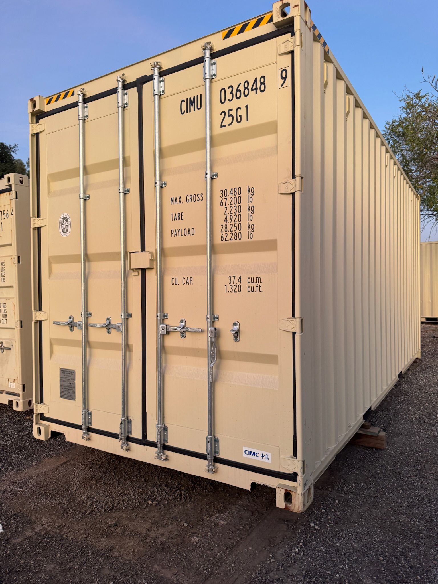 New 20 Ft High Cube Shipping Container