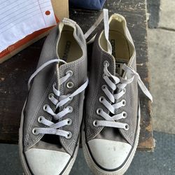 Gray Chuck Taylor’s 