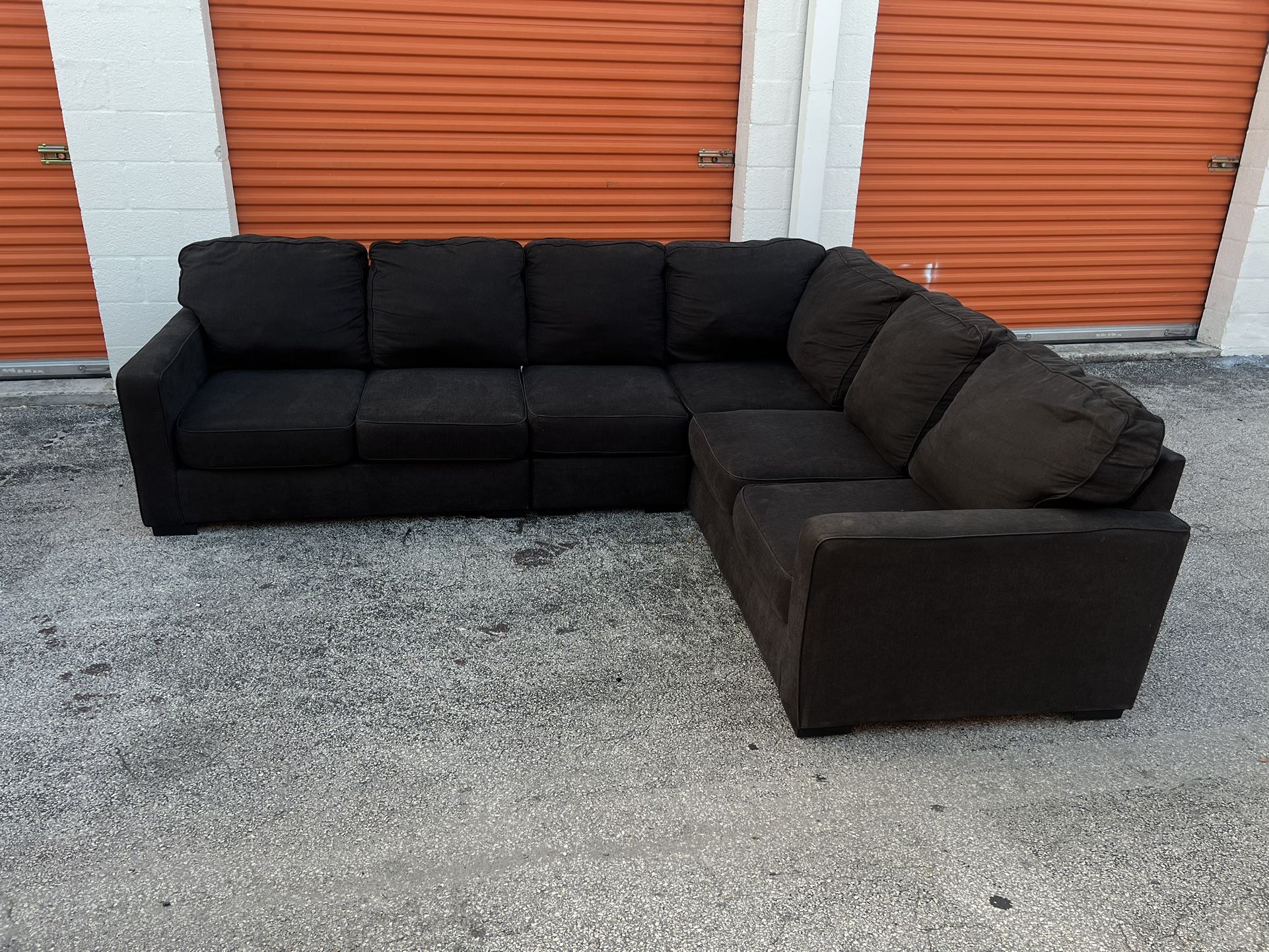 Large Black Sectional Sofa