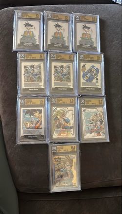 Dragon Ball Fusion World BGS slabs