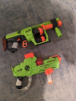 2 nerf guns