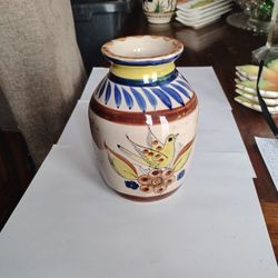 Vintage Mexican Pottery Vase