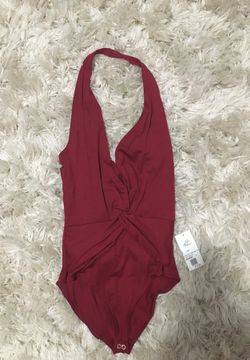 Deep V body suit