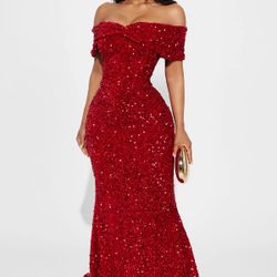 Red Gown