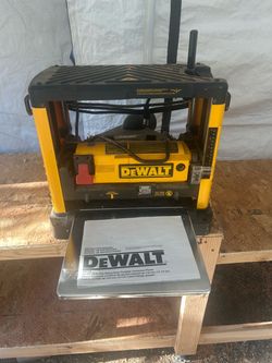 Dewalt planer 12.5inch