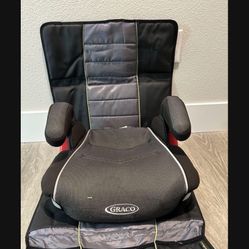 Booster Seat With Car Seat Protector