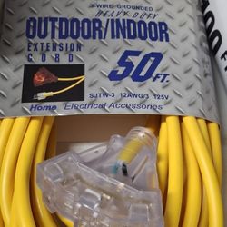 50ft 3 Port Extension Cords 