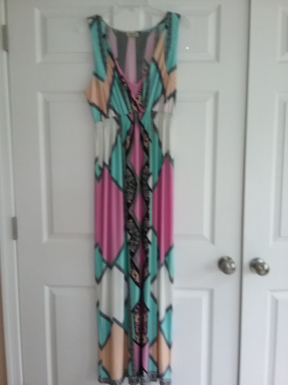 Maxi dress {contact info removed}
