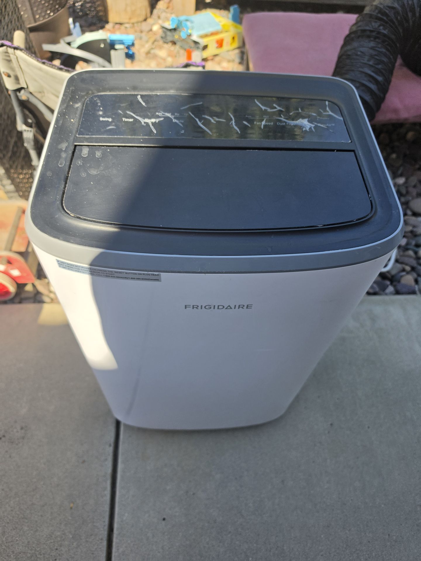 White frigidaire ac