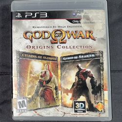 PlayStation 3(PS3) God Of War Origins Collection game